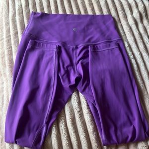 lululemon align leggings 25” in moonlight magenta